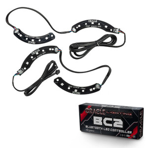 Oracle 14-15 Chevy Camaro RS Headlight DRL Upgrade Kit - ColorSHIFT w/ BC1 Controller