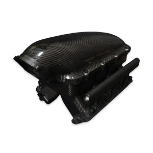 GM LS Gen III Cathedral Port Carbon Fiber Hi-Rise Intake Manifold