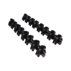 Chevy LS3 Pro Series 2024 Aluminum Roller Rocker Arm System, 1.7 Ratio, Needle Bearing Trunnion, Needle Bearing Tip