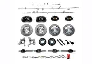 2015-2023 Mustang Performance GT350R Black Brake Kit (M-2300-YBK)