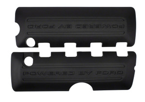 5.0L Coyote "Powered By Ford" Black Coil Covers (M-6P067-M50BL)
