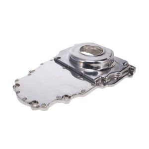 GM LS1/LS6 Polished Aluminum Two-piece Timing Cover