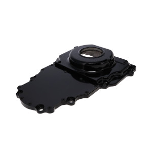 GM LS1/LS6 Black Aluminum Two-piece Timing Cover