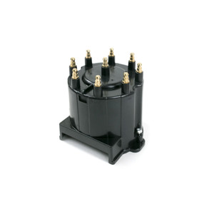 8-Cylinder GM EFI Distributor Cap & Rotor Kit - Black