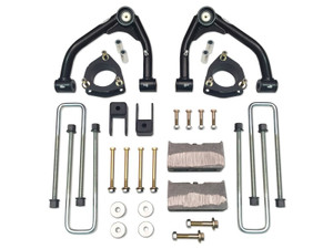 Tuff Country 14-18 Silverado 1500 4wd 4in Lift Kt (Alum/Stmpd 2 Pc Stl Up Cntrl Arm SX8000 Shocks)