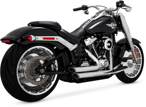 Vance & Hines HD 18-22 Fatboy/Blackout Shortshots Staggered PCX Full System Exhaust