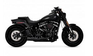 Vance & Hines HD Softail Fat Bob 18-22 Hi-Output 2-1 Black PCX Full System Exhaust