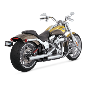 Vance & Hines HD Softail 91-09 Fatboy Twin Slash Slip-On Exhaust