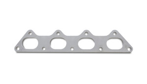 Vibrant T304 SS Exhaust Manifold Flange for Mitsubishi 4G63 motor 3/8in Thick