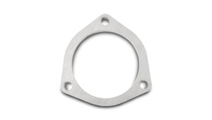 Vibrant 3-Bolt T304 SS Exhaust Flange (2.5in I.D.)