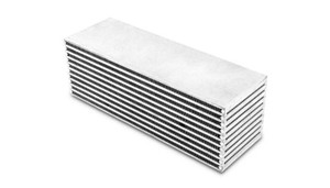 Vibrant 12in W x 4in H x 4in Thick Water to Air Intercooler Core