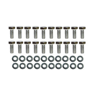 Ford Big Block FE / Buick V6 Chrome Steel Oil Pan Bolt Kit
