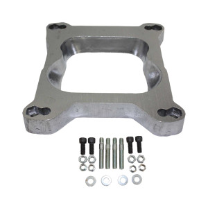3/4" Aluminum Open Port 4BBL Square Bore to Quadrajet Adapter