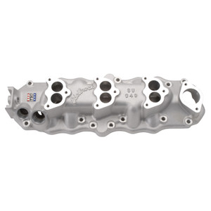 Triple Deuce Intake Manifold for 1949-53 Ford Flathead, Satin Finish (1109)