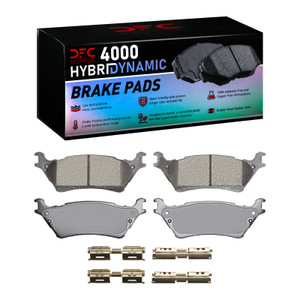 DFC 12-20 Ford F-150 RWD Rear 4000 HybriDynamic Brake Pads and Hardware Kit