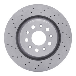 DFC 17-24 Maserati Levante Rear Drilled Brake Rotor