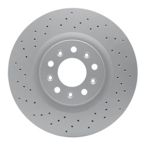 DFC 05-06 Ford GT Rear Drilled GeoSPEC Coated Rotor