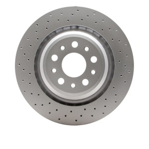 DFC 14-22 Maserati Quattroporte Rear Drilled Hi-Carbon Alloy Geomet Coated Rotor