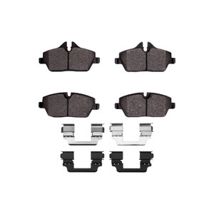 DFC 20-24 Mini Cooper (Excl Clubman) Front 5000 Advanced Low Metallic Brake Pads and Hardware Kit