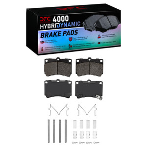 DFC 90-02 Ford Escort Front 4000 HybriDynamic Brake Pads and Hardware Kit