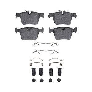 DFC 21-25 Polestar Polestar 2 Rear 5000 Advanced Low Metallic Brake Pads and Hardware Kit