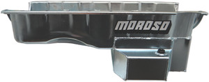 Moroso Chevrolet Big Block Gen 5/6/GM A Body Road Race Baffled Wet Sump 6.5qt 8in Steel Oil Pan