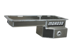 Moroso Ford 5.0 Coyote/Fox Swap (w/Rear Sump) Road Race Baffled Wet Sump 7.5qt 6-5/8in Alum. Oil Pan