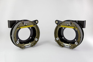 Wilwood Chevrolet C10 2.44 Rear Disc/Drum Bracket Kit (Less Caliper Brackets) - Pair