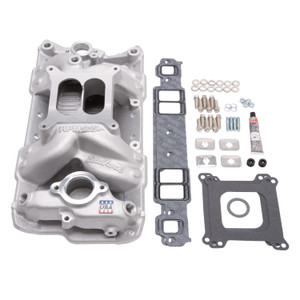 Edelbrock Chevrolet SB RPM Air Gap Manifold w/ Gaskets, Bolts, Studs, RTV (2042)