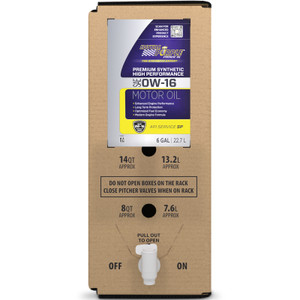 Royal Purple High Performance Ultra-Low Viscosity 0W16 Motor Oil - 6 Gallon Bag-In-Box