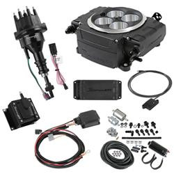 Holley Sniper 2 EFI 650 HP Inline Pump Fuel Injection Systems with Power Distribution Module 550-511-BPK-SBF