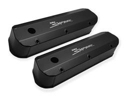 Holley Sniper Fabricated Aluminum Valve Covers 890012B