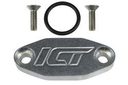 ICT Billet Oil Cooler Port Delete Plates 551621