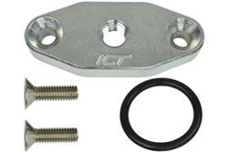 ICT Billet Turbocharger Oil Pan Adapter Flanges 551608