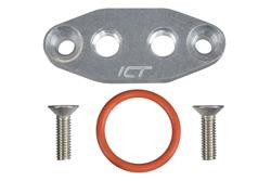 ICT Billet Turbocharger Oil Pan Adapter Flanges 551666