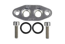 ICT Billet Oil Cooler Adapter Plates 551600