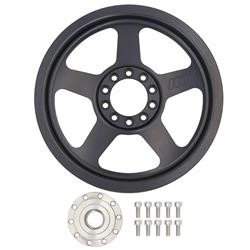 ICT Billet Power Steering Pulleys PUL100-RB8-PS60