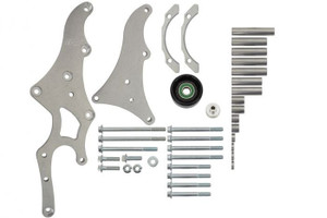 ICT Billet A/C & Power Steering Bracket Kit - for S10 Swaps - LS TRUCK/2010-15 Camaro Balancer - 551779-3