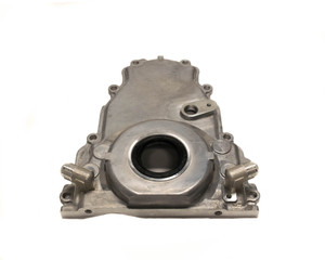 ICT Billet Timing Cover for Turbo - Gen 4 LS - 10AN Drain - 551595