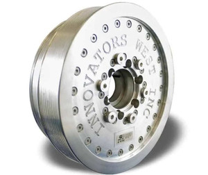 Innovators West Damper - LS1/LS2/LS3/LS6 Corvette - Super Duty Hub - Double Keyway - IW-844SD10008