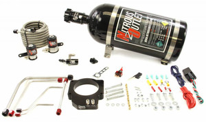 Nitrous Outlet 2016 CTS-V LT4 Blower Throttle Body Plate System - 50-200HP- 10LB Bottle - 00-10162-10