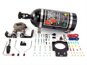 Nitrous Outlet 90MM - 05-06 GTO Hardline Plate System - 50-200HP - 12LB Bottle - 00-10121-LS2-12