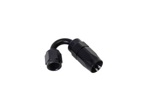 BTR AN Fittings - 150° - 4AN Hose End - Black - HF-150-04