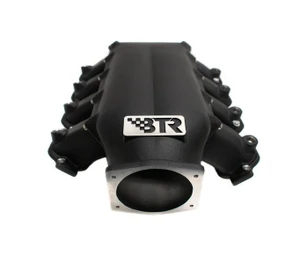 BTR Trinity Intake Manifold - Gen V LT4 with Injector Holes - Black - TRA-LT4-BLK