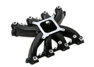 Holley Single Plane EFI Intake Manifold - LS3/L92 - Black - 300-136BK