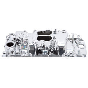 Performer 2-O Intake Manifold for 1965-90 Big-Block Chevy, EnduraShine Finish (21614)