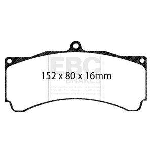 EBC Alcon CAR89/TA6 Caliper / AP Racing CP5570 Caliper Bluestuff Brake Pads