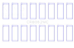 King Engine Bearings GM 6.2 - LT1/LT4 Gen V ( Size +.002) Connecting Rod Bearing Set