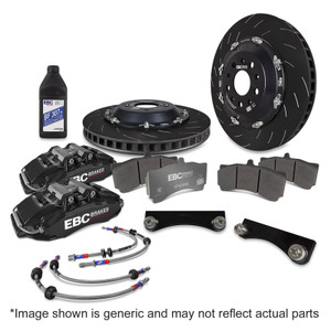 EBC Racing 2023+ Nissan 400Z Black Apollo-6 Calipers 380mm Rotors Front Big Brake Kit