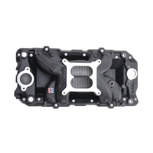 RPM Air-Gap Big Block Chevy 2-O Black Intake Manifold (75613)